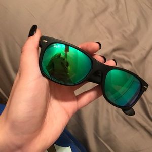 Ray bans Blue Lens Sunglasses!